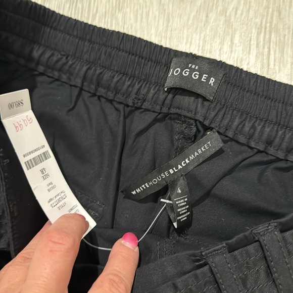 NWT White House black market jogger pant size 4R - Picture 5 of 5